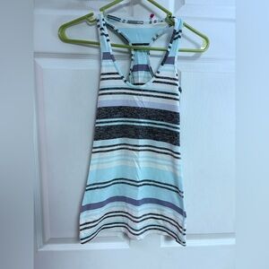 Lulu Striped Racerback Tank Top